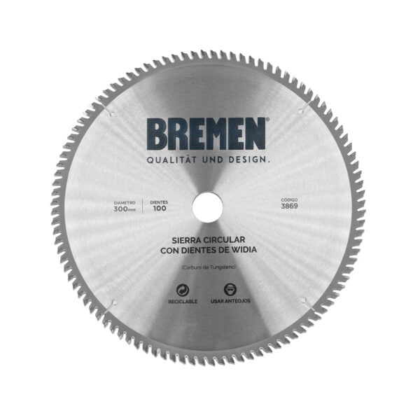 BR3869-SIERRA CIRCULAR 300MM X100 DTES.WIDIA (Ø30MM/Ø16MM